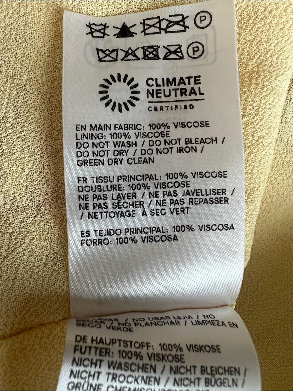 Reformation Women’s Lisette Top Gemma Maxi Skirt Honeyglow Floral Yellow Set 6 - Picture 14 of 15